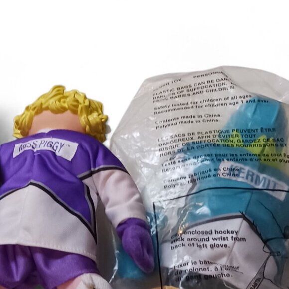 1995 McDonald's Jim Henson Muppets NHL Hockey Plush Set - Set of Four Muppets - Picture 12 of 15